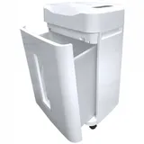 Шредер Office Kit S243N 3,9х38 белый (секр.P-4) фрагменты 35лист. 35лтр. скрепки скобы пл.карты CD