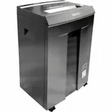 Шредер Office Kit S300 0,8x5 черный (секр.P-7) фрагменты 8лист. 33лтр. пл.карты CD