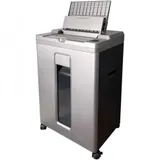 Шредер Office Kit SA200 (1,9х10) серый/черный с автоподачей (секр.P-5) фрагменты 200лист. 23лтр. пл.карты
