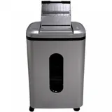 Шредер Office Kit SA250M 1,9x12 черный/серый с автоподачей (секр.P-5) фрагменты 250лист. 35лтр. скобы пл.карты