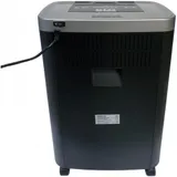 Шредер Office Kit SA375 серый/черный с автоподачей (секр.P-4) фрагменты 375лист. 42лтр. скрепки скобы пл.карты CD