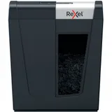 SHRp P-5 Rexel Secure MC6 Шредер Микропоперечная резка, уровень секретности P-5. Высокий уровень безопасности благодаря фрагментам меньшего размера 2x15 мм. Корзина объемом 18 литров (вмещает 175 из