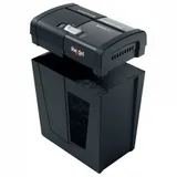 Шредер Rexel Secure X10 EU черный (секр.P-4) фрагменты 10лист. 18лтр. скрепки скобы