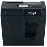 SHRp P-4 Rexel Secure X6 Шредер Поперечная резка, уровень секретности P-4. Размер фрагментов 4x40 мм. Корзина объемом 10 литров (вмещает 100 измельченных листов формата A4). Уничтожает до 6 листов ф