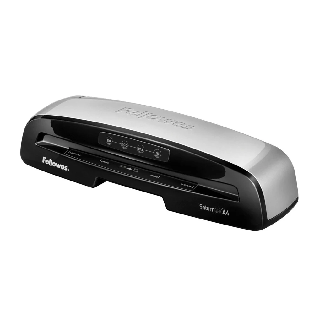 Fellowes Ламинатор Saturn 3i A4 FS-57248(01) HeatGuard™, нагрев за 60 сек. {2х125 мкм, 30 см/мин}