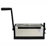 Переплетчик Office Kit B2125N A4/перф.23л.сшив/макс.500л./пластик.пруж. (4.5-51мм)