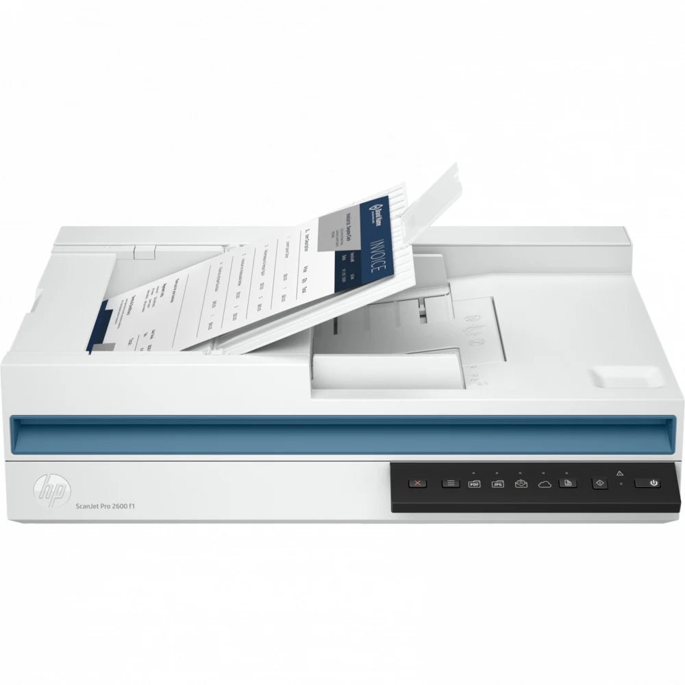 Сканер HP ScanJet Pro 2600 f1 (CIS, A4, 1200dpi, 24 bit, USB 2.0, ADF 60 sheets, Duplex, 25 ppm/50 ipm, replace SJ 2500 (L2747A))