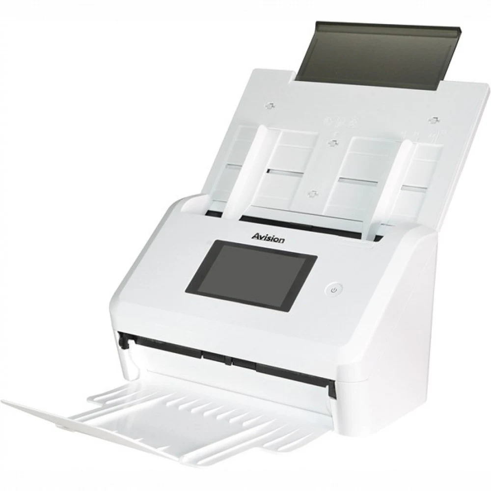 000-0981-02G - Сканер Avision AN335WL (Сетевой, АПД 50 листов,двусторонний, ультразвуковой датчик, WiFi скор. 40/35) LED/CIS