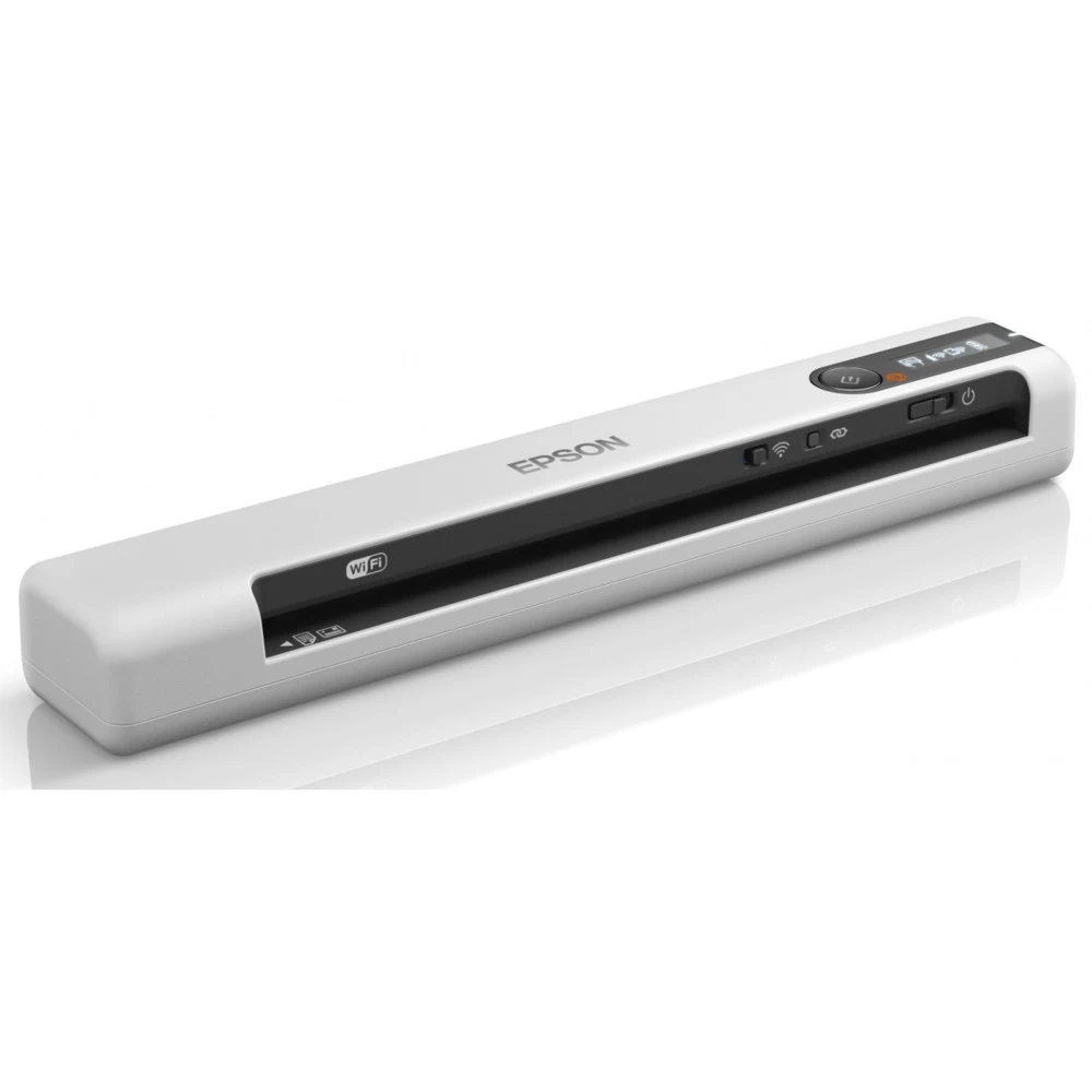 Мобильный сканер Epson WorkForce DS-80W, А4, CIS, 4сек/А4, USB, WIFI, питание от USB/аккумулятора, B11B253402