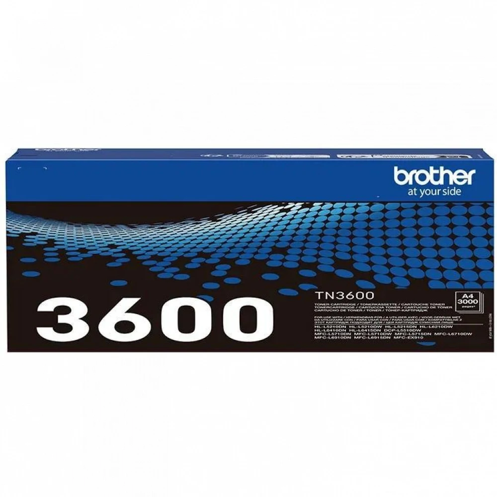 TN3600 - Тонер-картридж TN-3600 для Brother HLL5210DN/5210DW/5215DN/6210DW/6410DN/6415DN/DCPL5510DN/MFCL5710DN/5715DN/5710DW/6710DW/6910DN/6915N (3000стр)