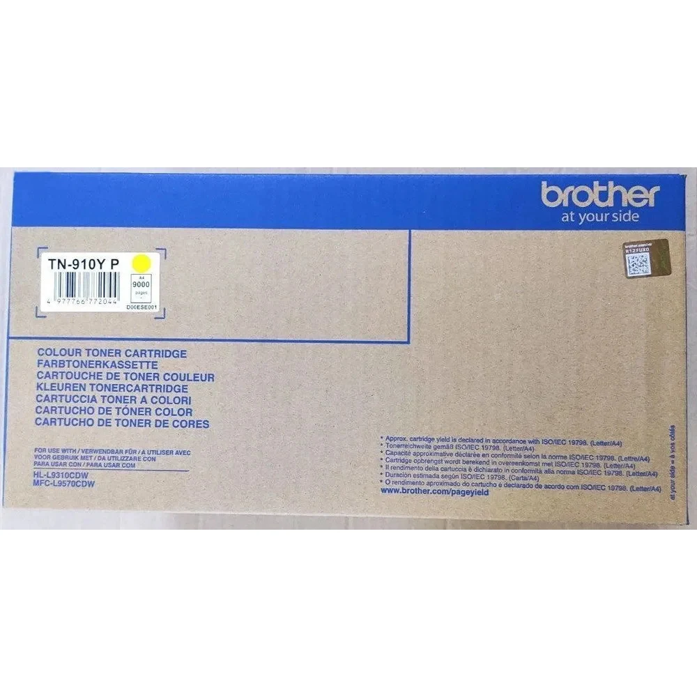 TN910YP - Тонер-картридж контрактный TN-910Y для Brother HLL9310CDW/MFCL9570CDW желтый (9000стр)