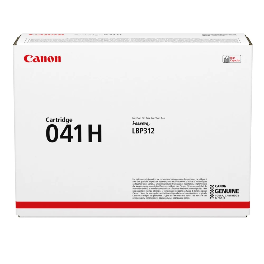 Canon Cartridge 041H BK 0453C002 Тонер-картридж увеличенного объема, черный для Canon LBP312x (20
