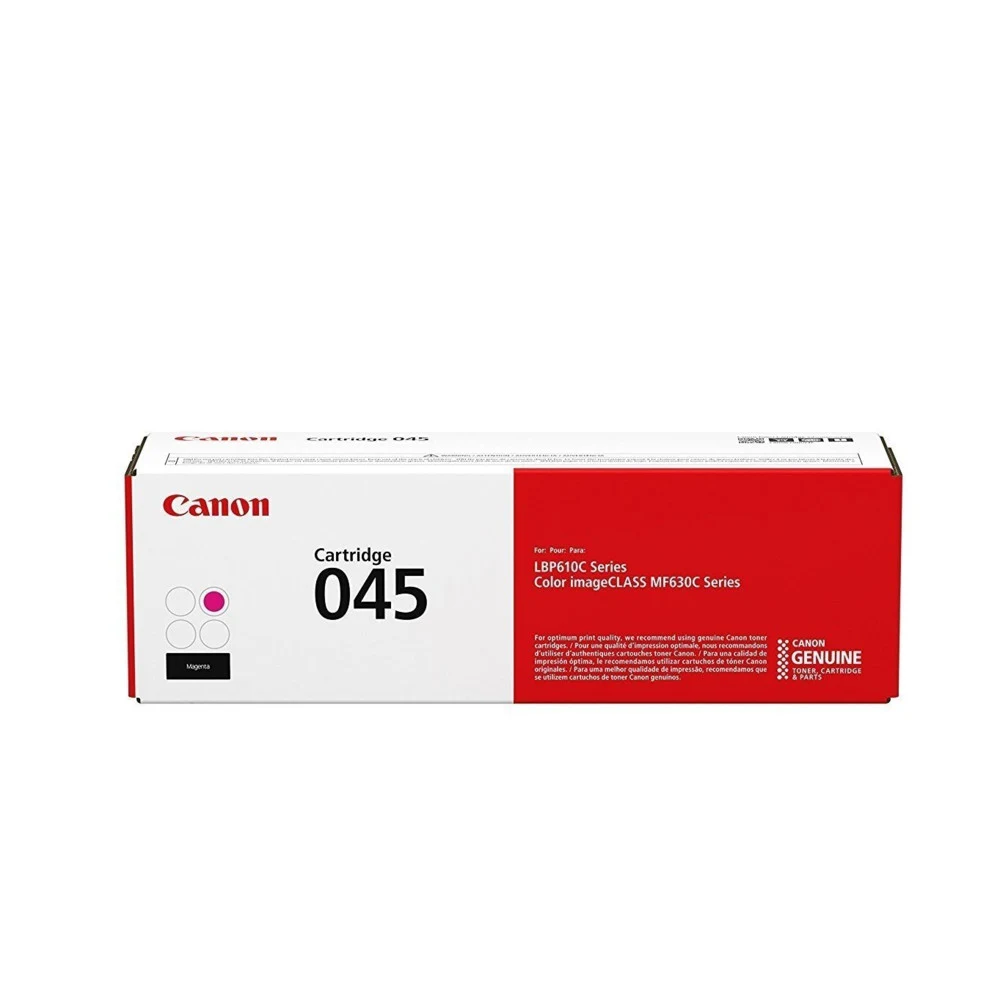 КартриджCanon/045M/Лазерныйцветной/пурпурный Совместимость: Canon i-sensys: LBP611Cn / LBP613Cdw / MF631Cn / MF633Cdw / MF635Cx Тип: Картридж Ресурс (при 5% заполненности листа): 1300 страниц Цвет: