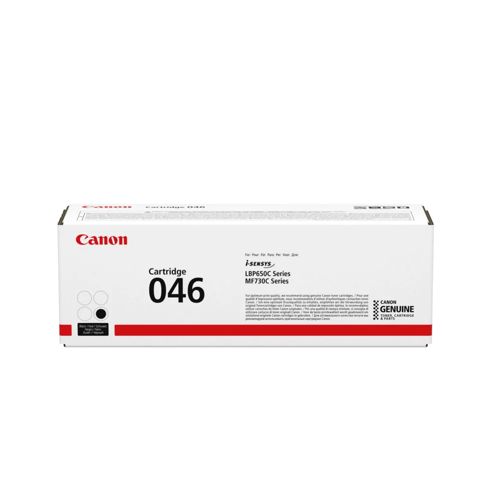 Картридж лазерный Canon 046BK 1250C002 черный бар.в компл. (2200стр.) для Canon i-SENSYS LBP650/MF730
