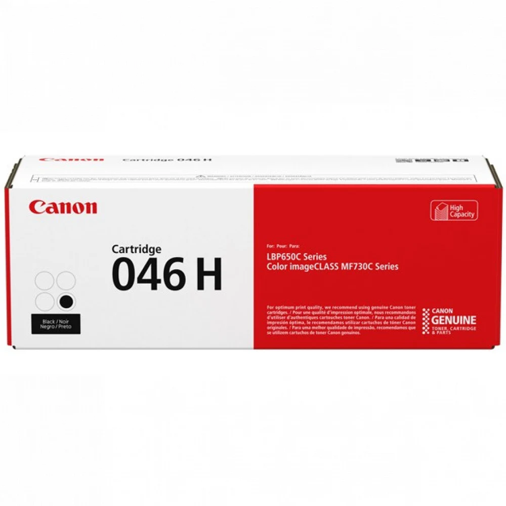 Картридж лазерный Canon 046HBK 1254C002/004 черный бар.в компл. (6300стр.) для Canon i-SENSYS LBP650/MF730