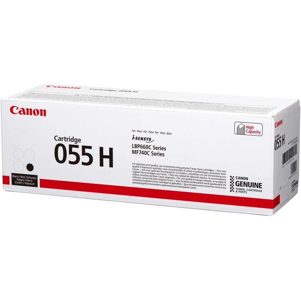 Картридж лазерный Canon 055HBK 3020C002/004 черный бар.в компл. (7600стр.) для Canon LBP663Cdw/LBP664Cx/MF746Cx/MF742Cdw/MF744Cdw