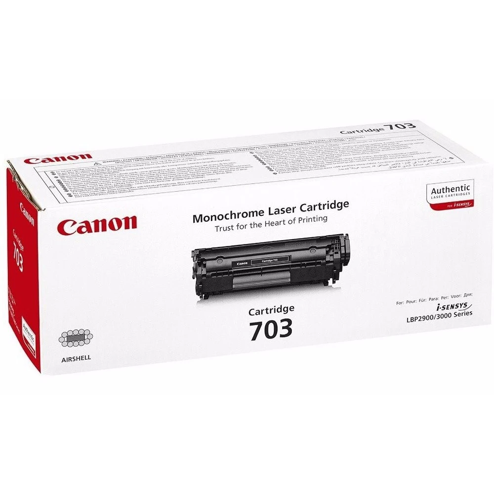 Canon Cartridge 703 7616A005 Картридж для Canon LBP-2900/ LBP-3000 (2000 стр.)