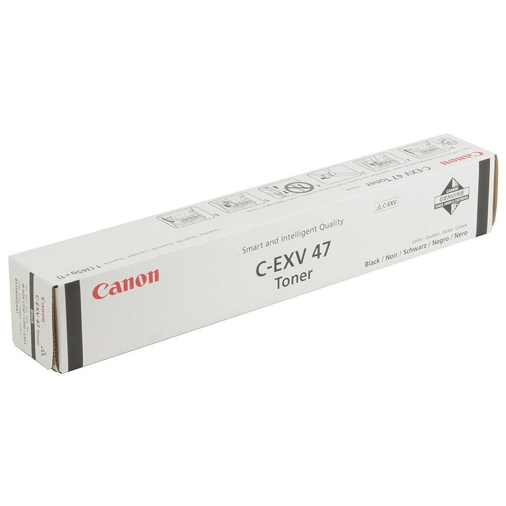 C-EXV47Bk 8516B002 Тонер-картридж черный для Canon iR ADV C250i/350i (19000 стр.)