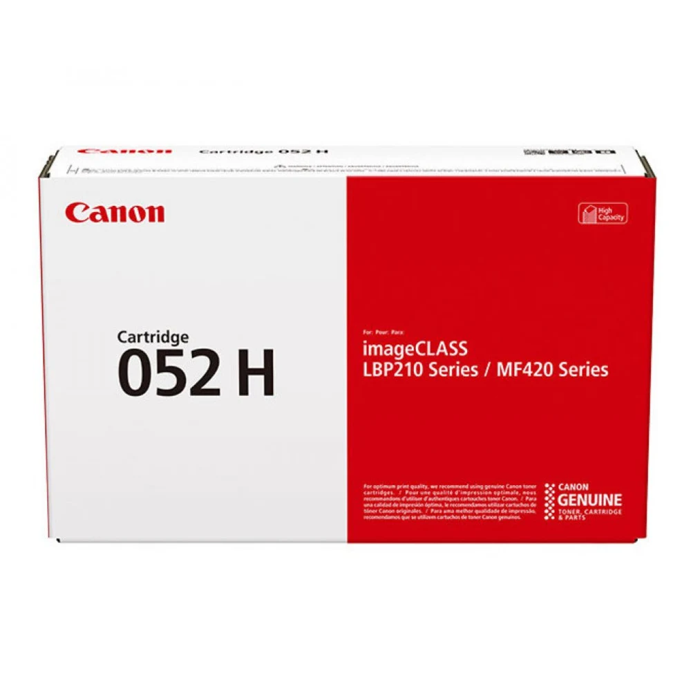 Тонер-картридж Canon 052 H черный, 9200 стр., для Canon i-SENSYS MF429x/MF428x/MF426dw/MF421dw/MF420/LBP215x/LBP214dw/LBP212dw/LBP210