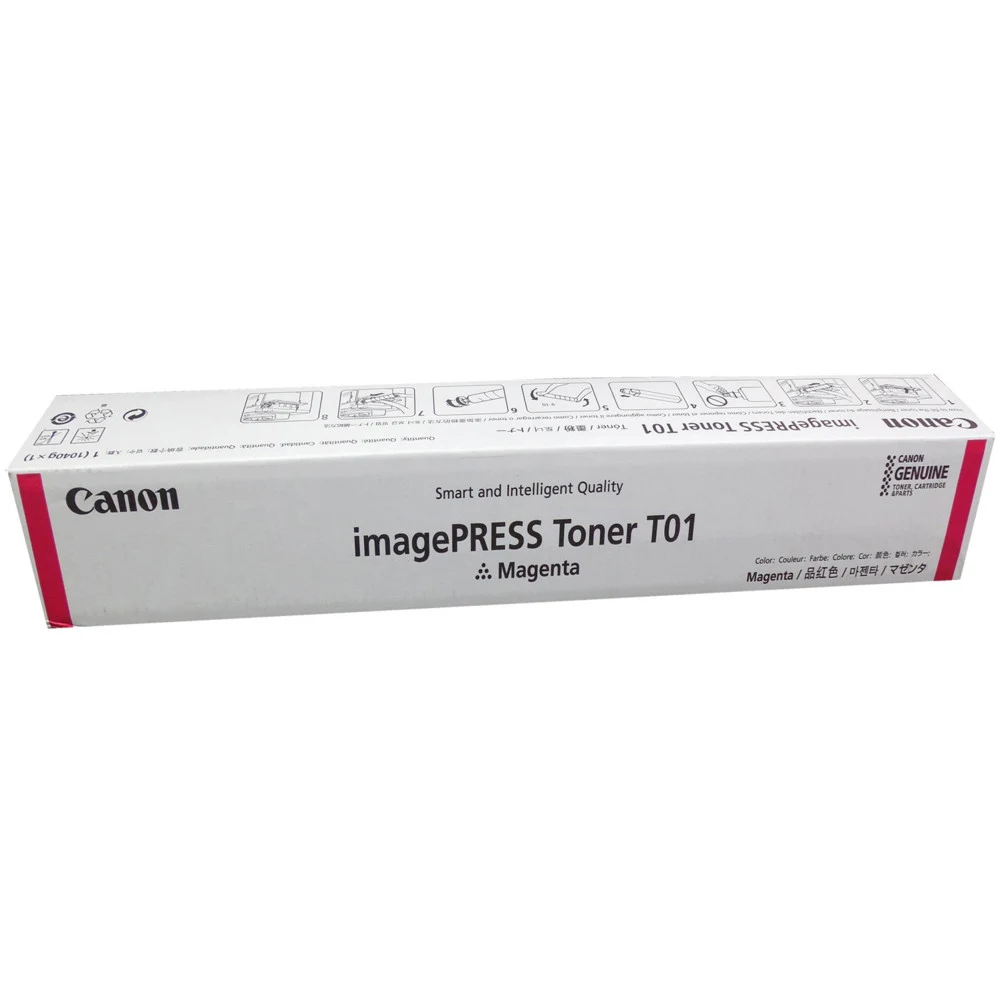 Тонер-картридж, Canon, TONER T01 MAGENTA, 8068B001AA, для imagePRESS C7xx/C8xx/C9xx, 59 500 стр. (A4)