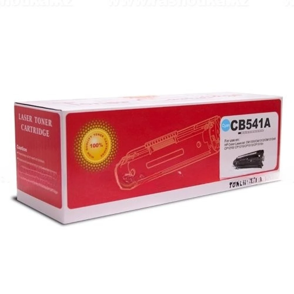 HP CB541A 125A Cyan Print Cartridge Toner for Color LaserJet CM1312/CP1215/CP1515n/CP1518, up to 1400 pages.