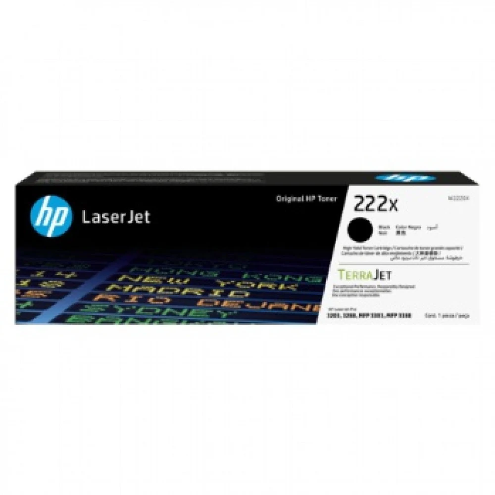 HP W2220X 222X High Yield Black Original LaserJet Toner Cartridge for Color LaserJet Pro MFP 3303, up to 3200 pages
