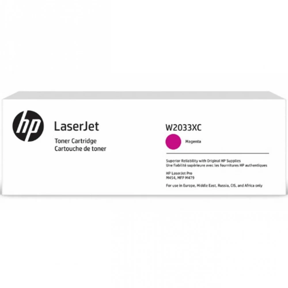 Картридж лазерный HP 415X W2033XC пурпурный (6000стр.) для HP CLJ Ent Flow M681z/682z/681f/681dh (техн.упак)