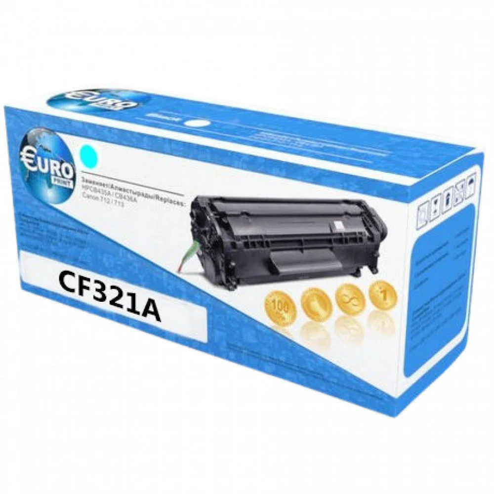 CF321A / CF321AС №653A Картридж голубой для HP Color LaserJet Enterprise MFP M680dn/M680f/ FLOW MFP