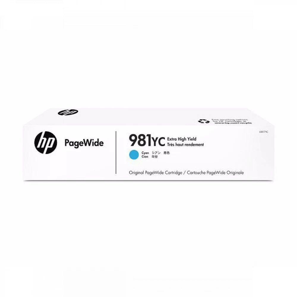 MPS A4 Картридж HP 981YC для PageWide Managed MFP E58650, голубой (16 000 стр.)