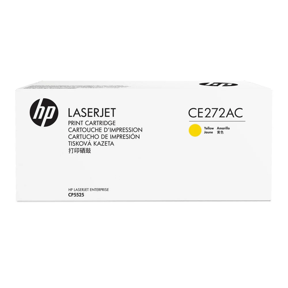 Картридж лазерный HP 650A CE272AC желтый (15000стр.) для HP LJ CP5520/5525 (техн.упак)