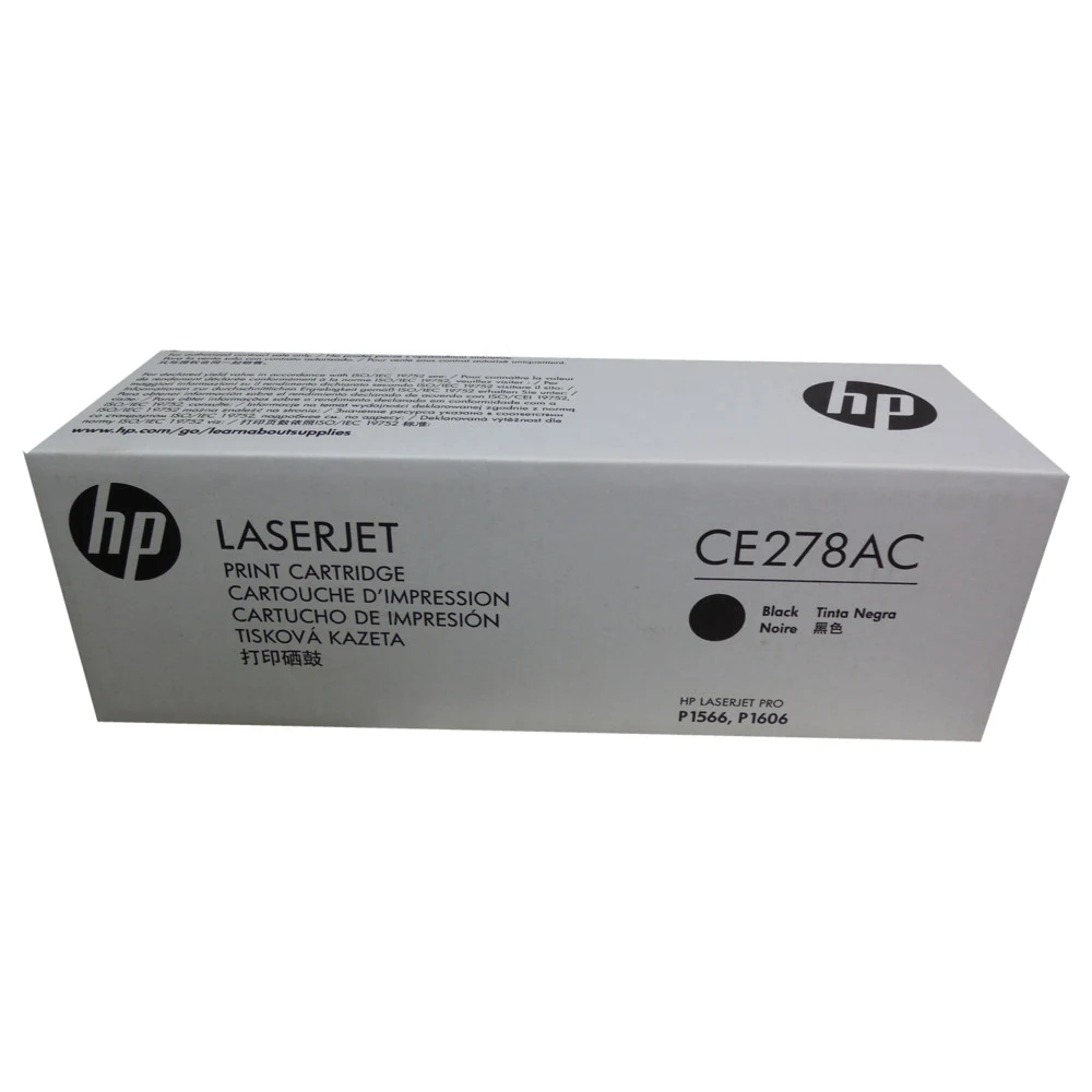 Картридж лазерный HP 78A CE278AC черный (2100стр.) для HP LJ P1566/P1606w/M1536 (техн.упак)