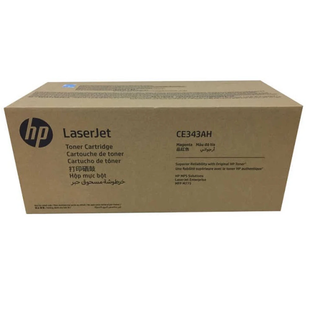 HP CE343AH Magenta Contract Original LaserJet Toner Cartridge