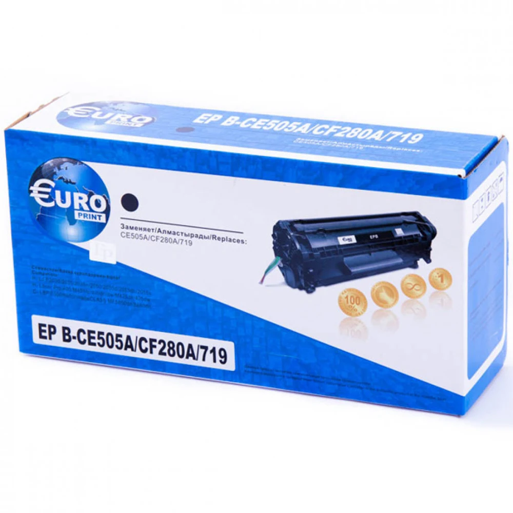 Cartridge HP/CF280A/Laser/black Цвет расходных материалов для печати: Черный Технология печати: Лазерная Количество страниц (ч/б): 2700 страниц Размеры упаковки (Ш x Г x В): 340 x 109 x 205 мм Вес в