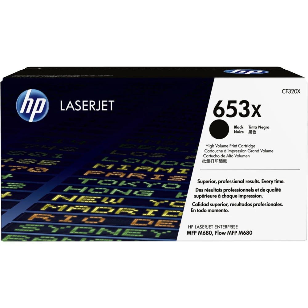 Картридж лазерный HP 653X CF320X черный (20000стр.) для HP CLJ Flow M680z/M651dn/M651n/M651xh/M680dn/M680f