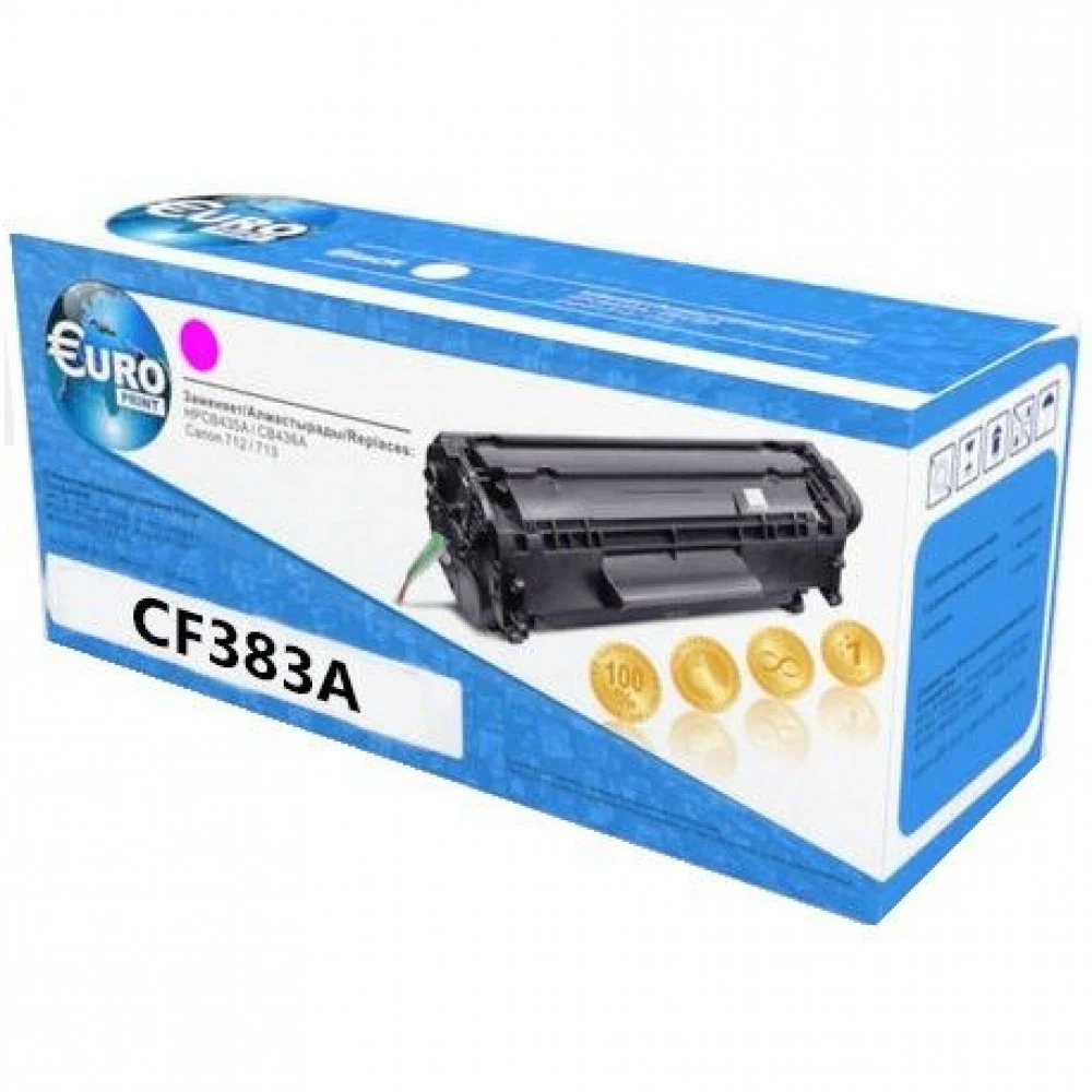 HP CF383A 312A Magenta Toner Cartridge for Color LaserJet Pro MFP M476, up to 2700 pages.