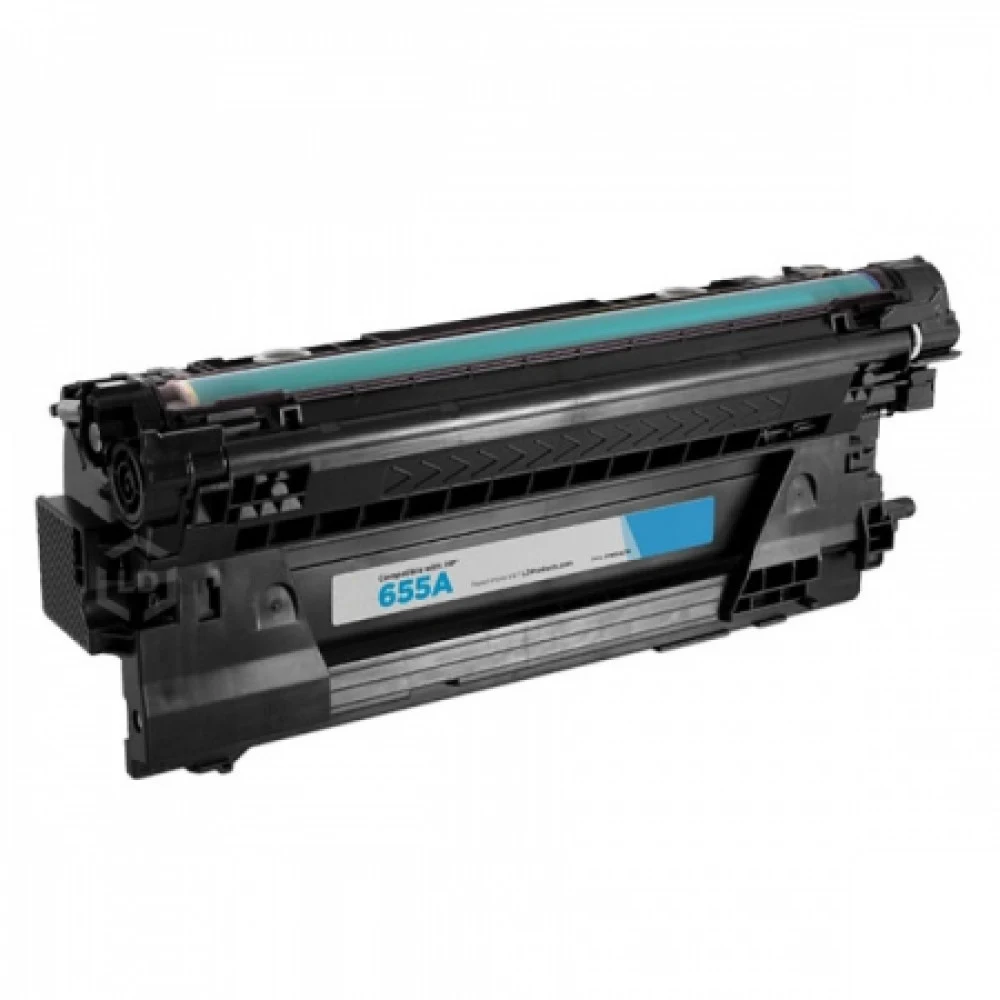 HP 655A Cyan LaserJet Toner Cartridge для HP Color LaserJet M652 /M653 /M681 /M682/ E65050/E65060/E65150/E65160 /E67550/E67560/E67660