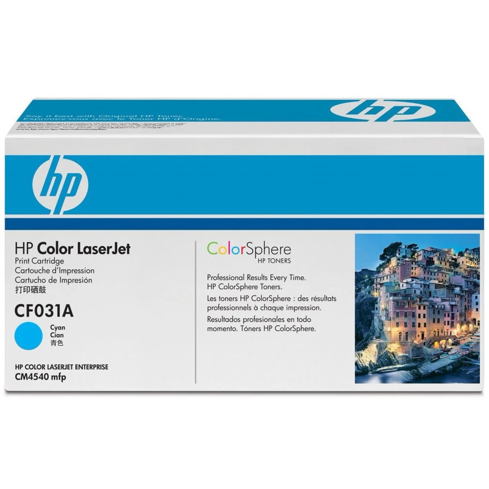 CF031A/ CF031AC №646A Картридж голубой для HP LaserJet Pro CLJ CM4540 MFP (12 500стр)