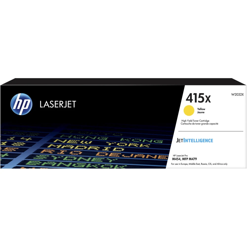 415X Ylw Contract LaserJet Toner Crtg HP W2032XC Yellow Contract Original LaserJet Toner Cartridge