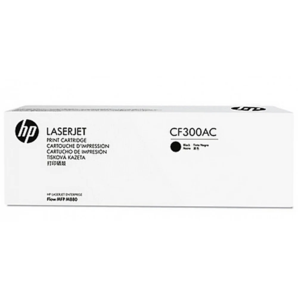 HP 827A Blk Contract LJ Toner Cartridge HP CF300AC Black Contract LaserJet Toner Cartridge. HP CLJ Enterprise flow MFP M880z standard capacity 29500 ISO page black crtg. For authorize contract sale