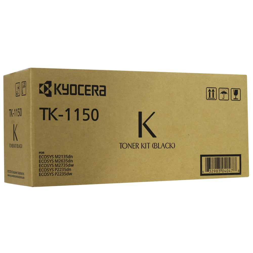 Картридж лазерный Kyocera TK-1150 1T02RV0NL0 черный (3000стр.) для Kyocera P2235dn/P2235dw/M2135dn/M2635dn/M2635dw/M2735dw