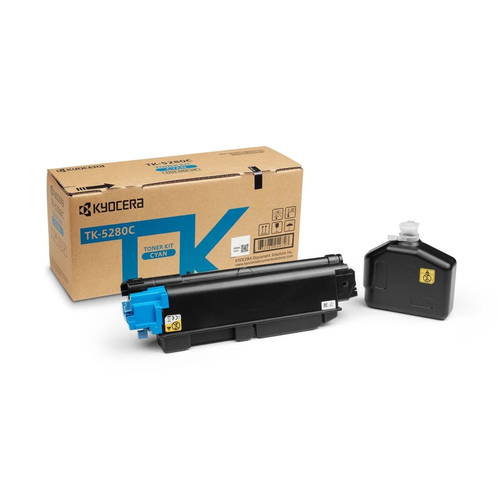 Картридж лазерный Kyocera TK-5280C 1T02TWCNL0 голубой (11000стр.) для Kyocera Ecosys P6235cdn/M6235cidn/M6635cidn