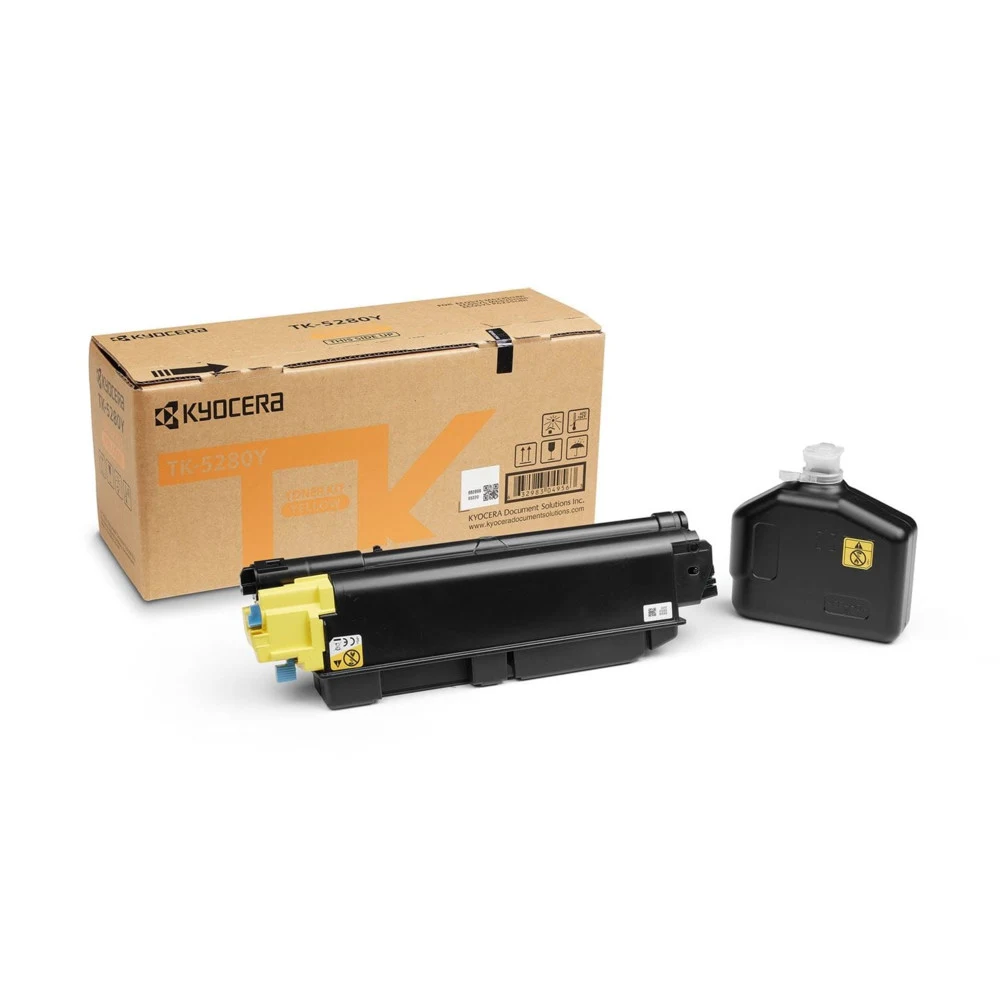 Картридж лазерный Kyocera TK-5280Y 1T02TWANL0 желтый (11000стр.) для Kyocera Ecosys P6235cdn/M6235cidn/M6635cidn