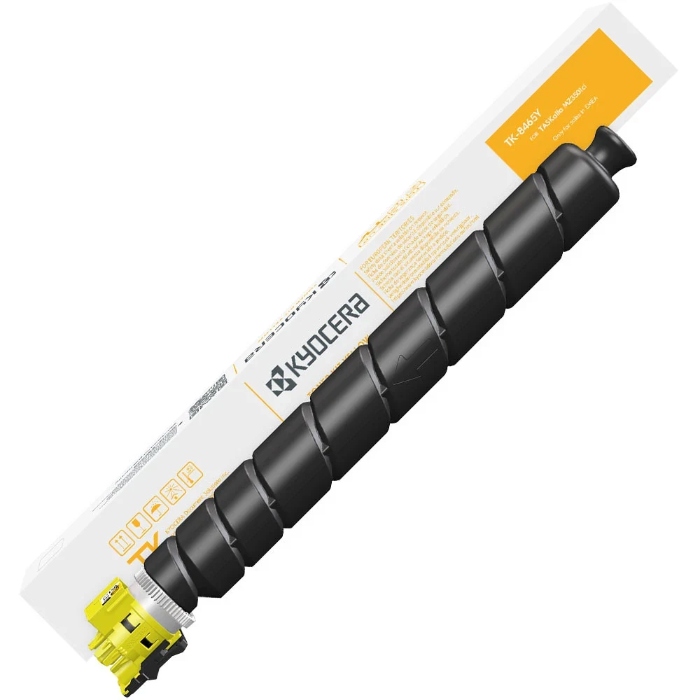 1T0C2LANL0 - Тонер-картридж Kyocera TK-8465Y желтый дляTASKalfa MZ3501ci, 20 000стр.