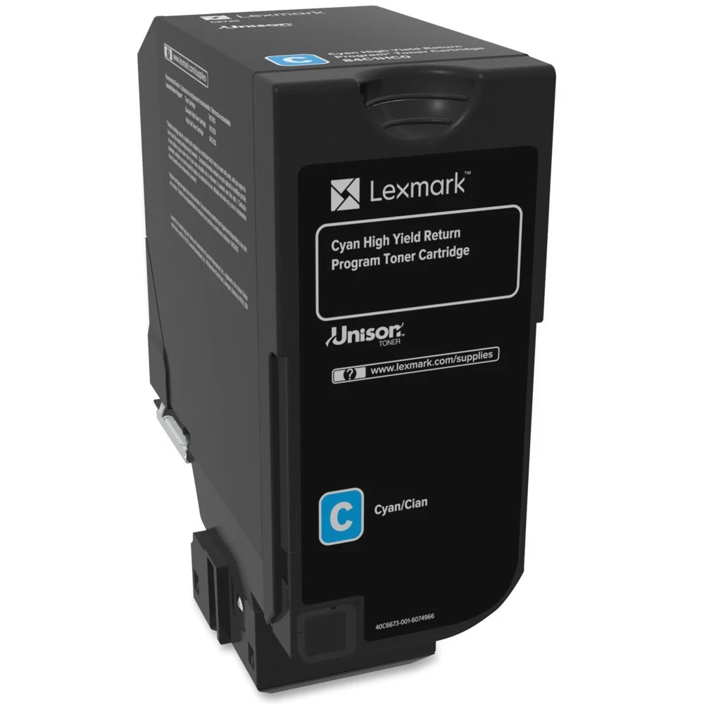 84C5HCE / 84C5HC0 Картридж Lexmark с голубым тонером, повышенной емкости, для лазерных МФУ CX725 (16