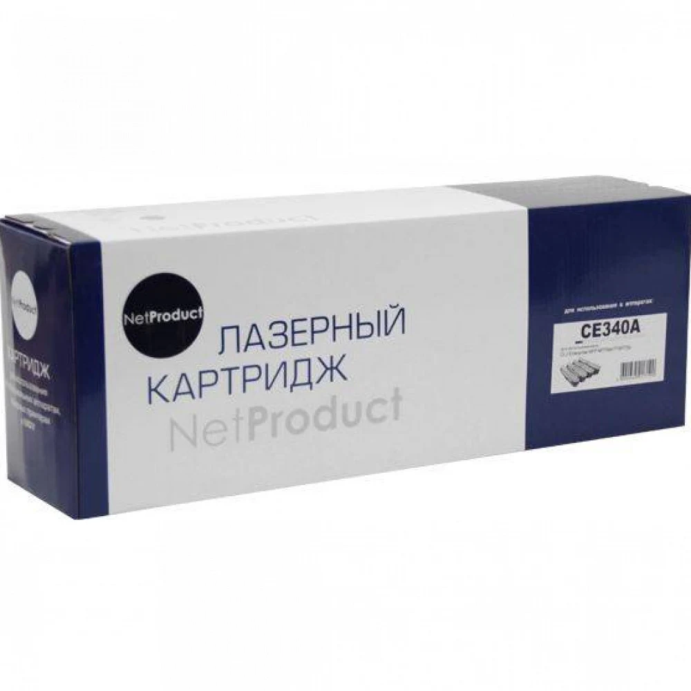 Картридж NetProduct (N-CE340A) для HP CLJ Enterprise MFP M775dn/775f/775z, №651A, Bk,13,5K