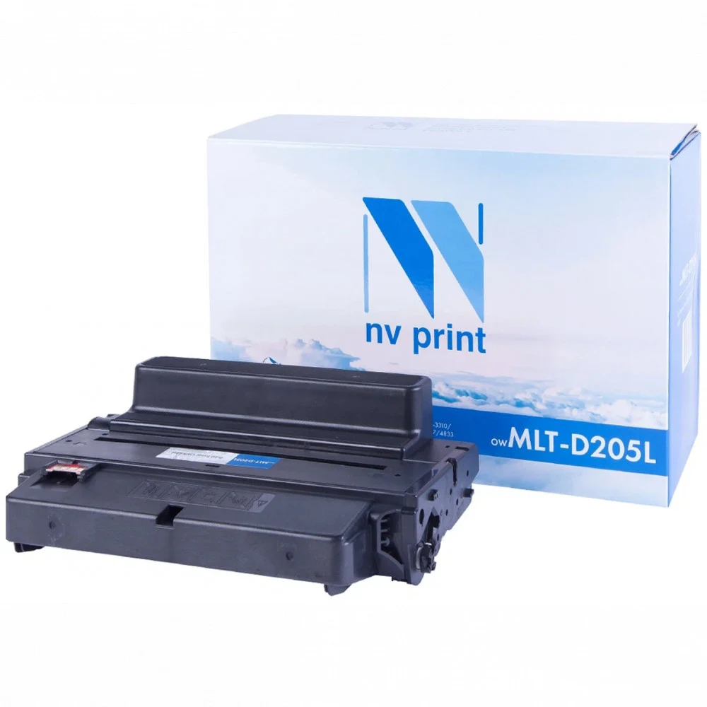 Картридж NetProduct (N-MLT-D205L) для Samsung ML-3310D/3310ND/3710D/3710ND/SCX-4833, 5K