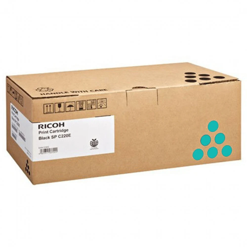 407645 - Принт-картридж голубой тип SPC220E для Ricoh Aficio SPC220N/S/221N/SF/222DN/SF/240DN/SF (2300стр)