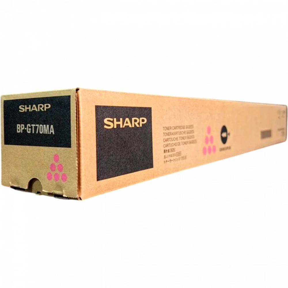 BPGT70MA Тонер-картридж Sharp пурпурный для Sharp BP50Cxx/BP55C/BP60Cxx/BP70Cxx (24 000стр.)(BP-GT70