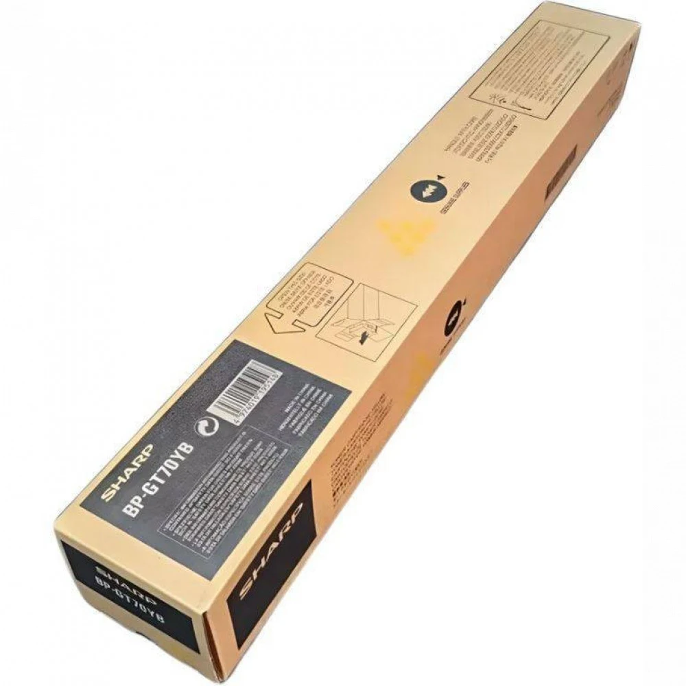 BPGT70YB - Тонер-картридж желтый(12K) для Sharp BP50Cxx/BP55C/BP60Cxx/BP70Cxx