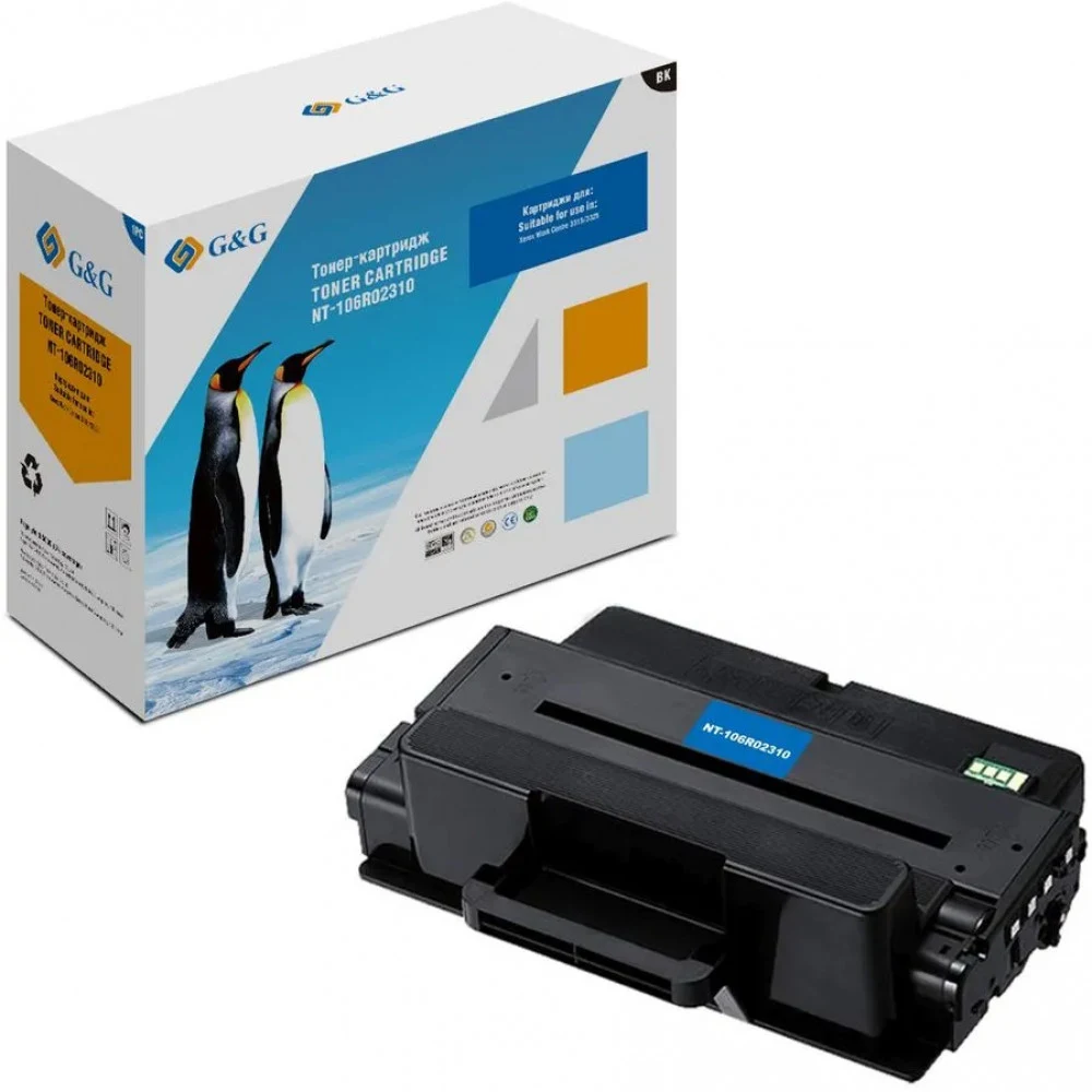 Тонер-картридж, Xerox, 106R02310, Для Xerox WorkCentre 3315/3325, 5 000 страниц (А4)